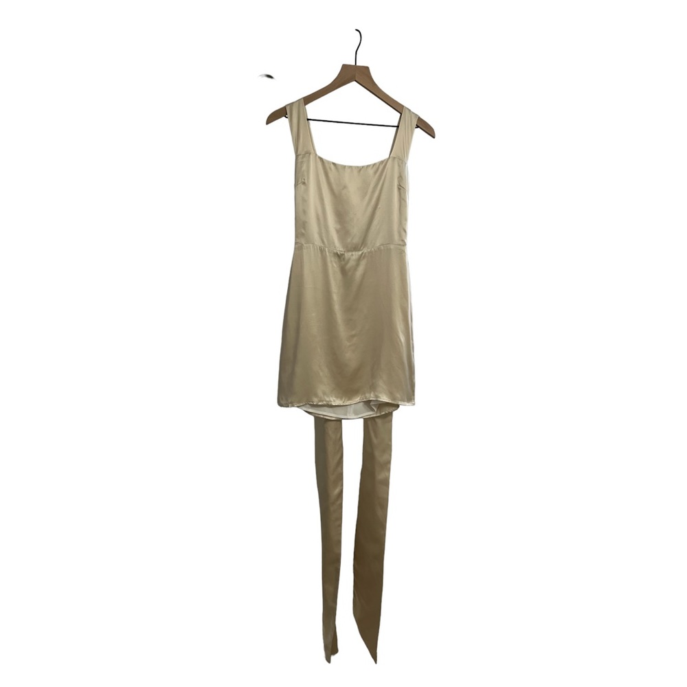 🆕 NWT Reformation Riviera Ivory Dress - Picture 3 of 7